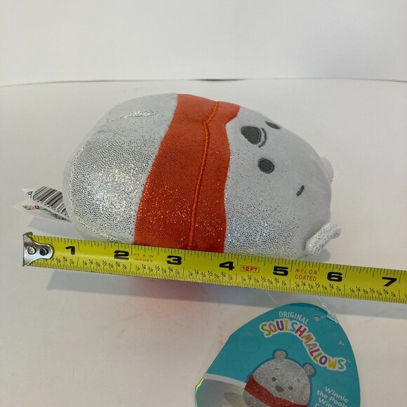 Squishmallow Kellytoy Plush Disney 100 Anniversary Winnie the Pooh 5" New w/Tag - Picture 2 of 7